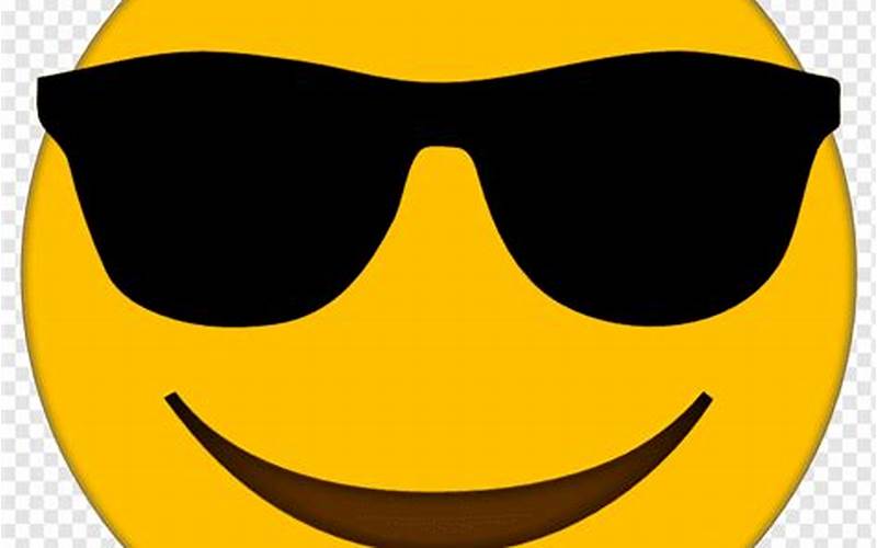 Emoji: Wajah Senyum Dengan Kacamata Hitam
