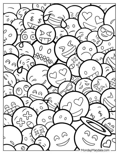 Emoji Coloring Page