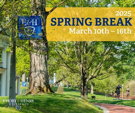 Emory And Henry Spring Break 2024