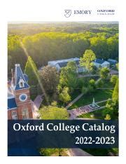 Emory University Course Catalog Spring 2015
