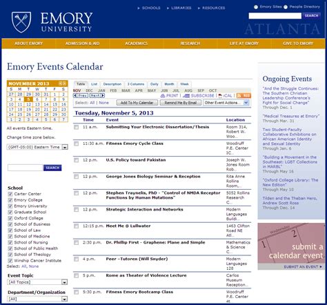Emory University Fall 2024