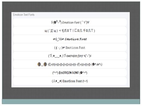 Emoticon Generators