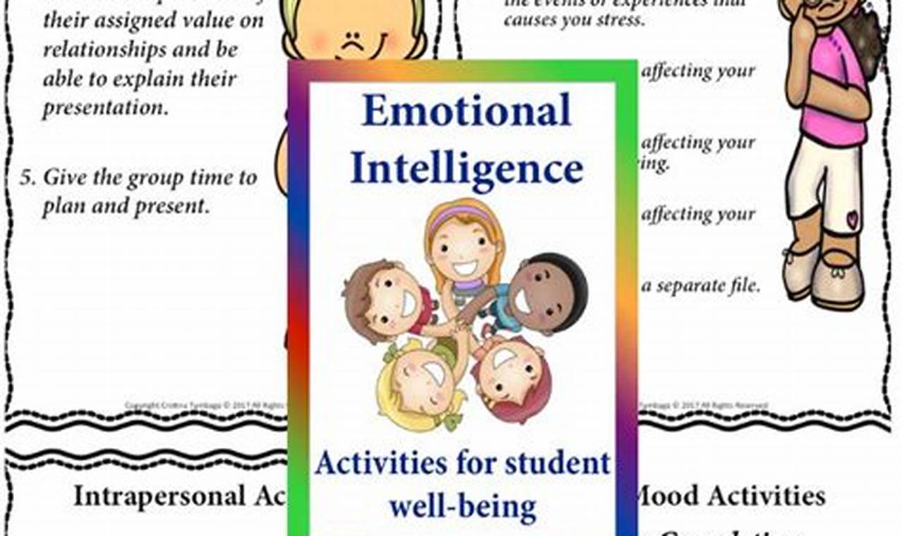 Emotional intelligence activities for children