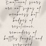 Emotional Scars Quotes