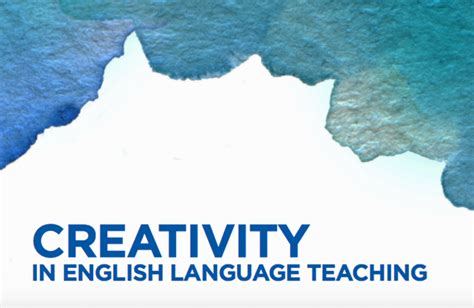 Emphasis on Creativity in English Language