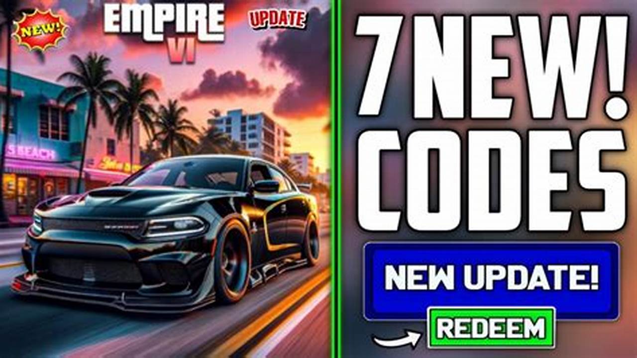Empire Vi Codes Roblox 2025
