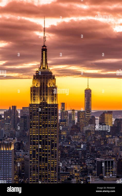 Empire State Building Sunset