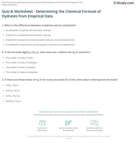 worksheet. Empirical Formula Worksheet. Grass Fedjp Worksheet Study Site