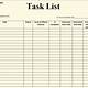 Employee Daily Task List Template For Work