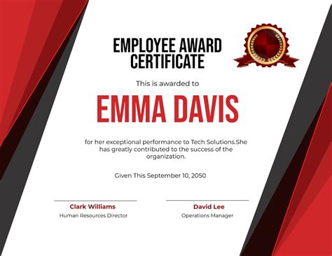 Best Employee Certificate Template [10+ Designs Free]