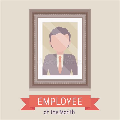 Employee Of The Month Frame Template
