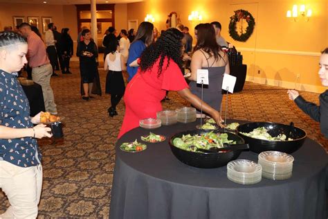 Employee recognition dinner hall