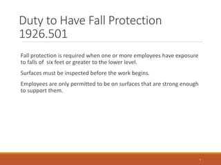Protect Your Workers: Employers Have a Duty to Provide Fall Protection