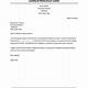 Employment Letter For Landlord Template