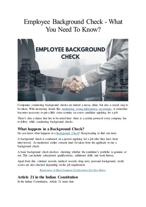 Employment Background Checks: What You Need To Know