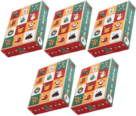 Empty Advent Calendar Boxes