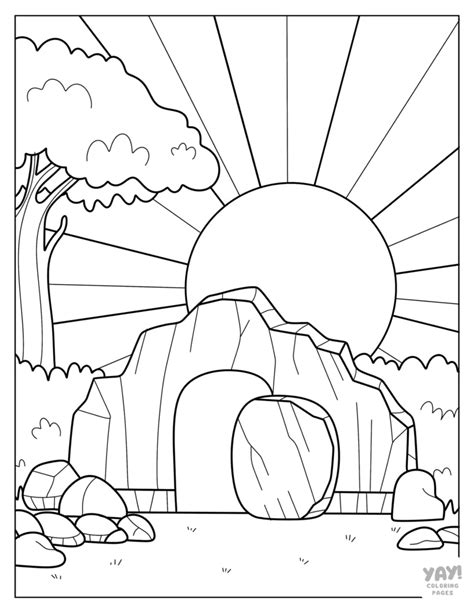 Empty Coloring Pages