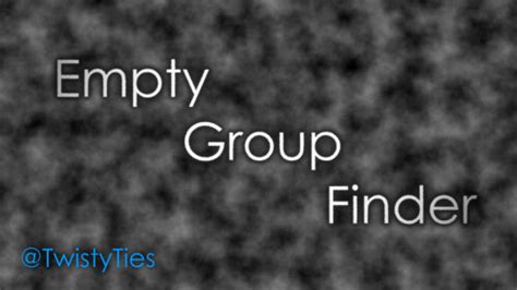Empty Group Finder - Roblox