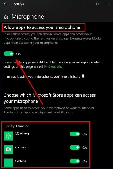 Enable/Disable Camera and Microphone Access in Windows 10
