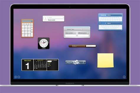 Enable Dashboard Features in macOS Catalina