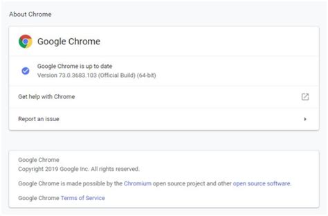 Enable Google Chrome commands
