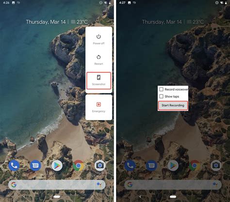 Enable Screen Recording in Android Q