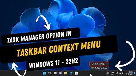 Enable Task Manager Option in Taskbar Menu in Windows 11 Moment 1