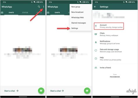 Enable WhatsApp Two-Step Verification on Android