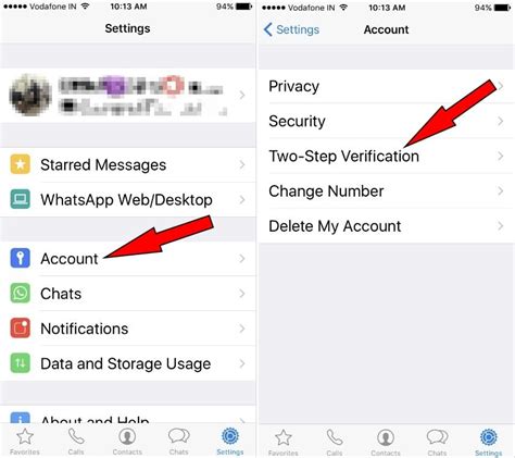 Enable WhatsApp Two-Step Verification on iPhone