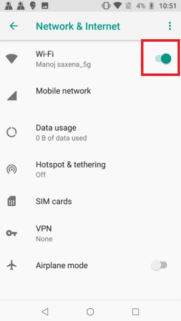 Enable Wi-Fi to Fix Screen Mirroring Issues