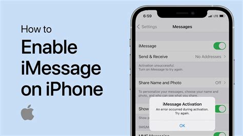 Enable and Setup iMessage on iOS Devices