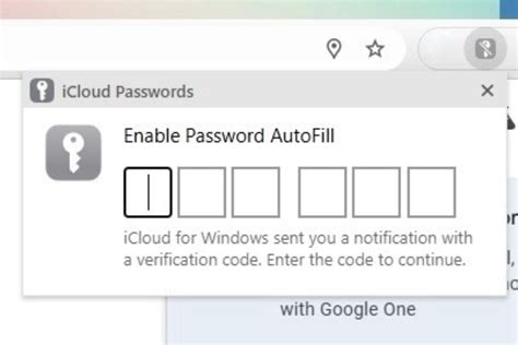 Enable and Use iCloud Passwords in Google Chrome on Windows