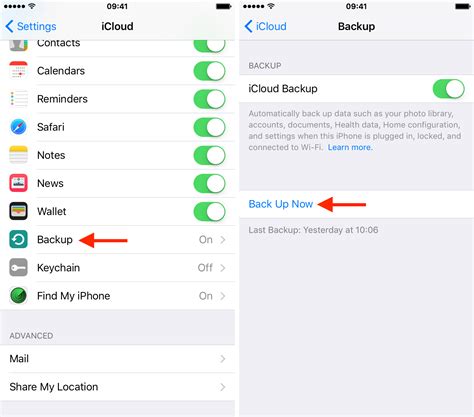 Enable iCloud Backup for iMessages