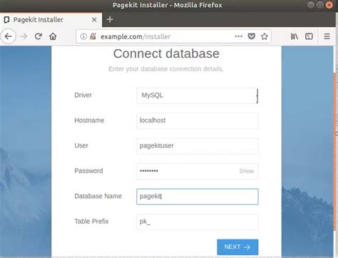 Enable the PageKit CMS Site