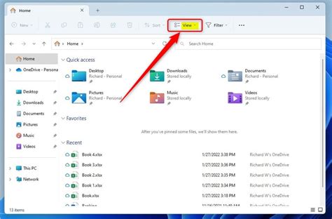 Enabling File Extensions From The Command Bar In File Explorer