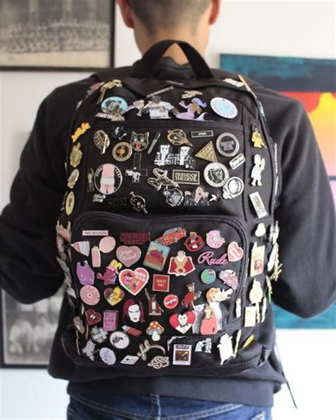 Enamel Pins Aesthetic Backpack: The Perfect Accessory For Style And Functionality