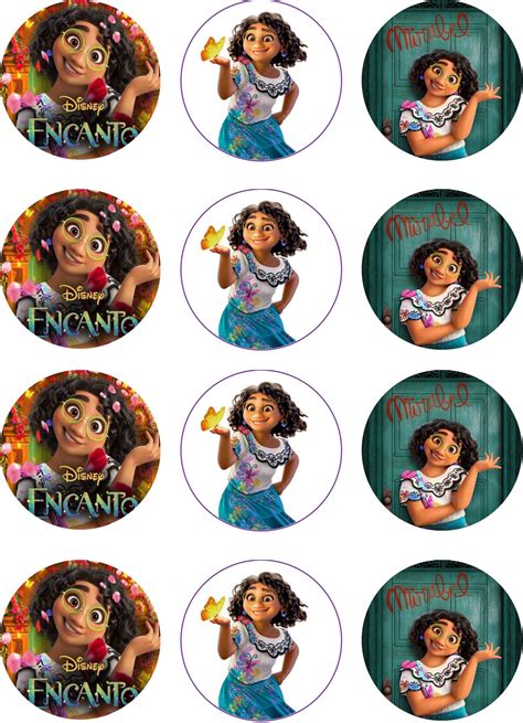 Encanto Cupcake Toppers Printable