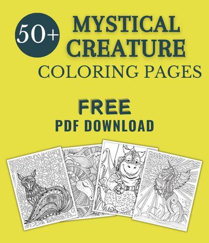 Enchanted Mystical Coloring Pages