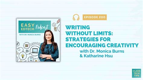 Encouraging Creativity Without Limits
