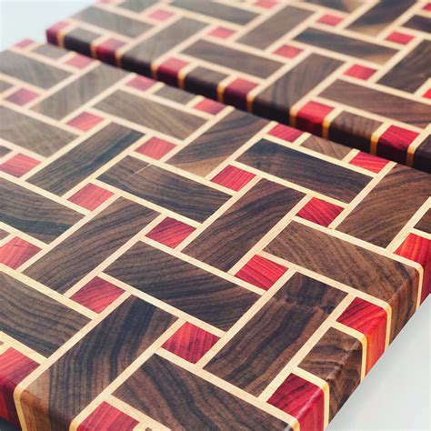 End Grain Cutting Board Patterns