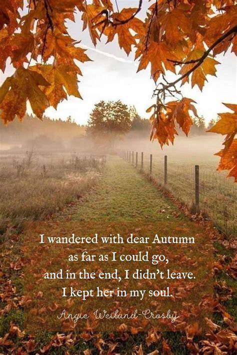 End Of Fall Quotes