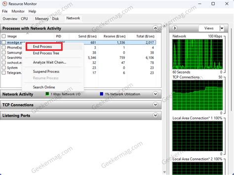 End Process Consuming A Lot Of Data