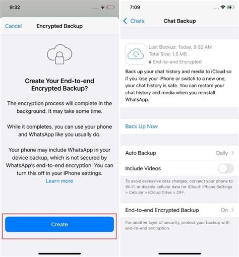 End-to-End Encrypted WhatsApp Chat Backups on iOS