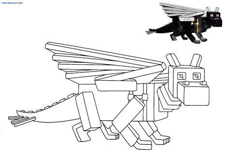 Ender Dragon Coloring Pages