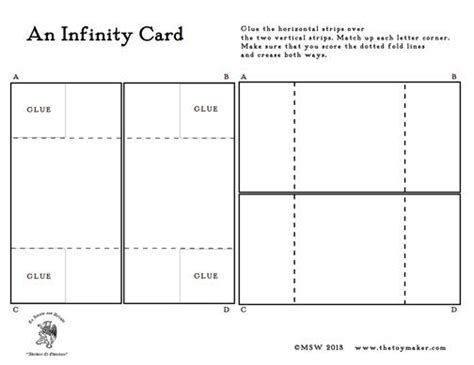 Endless Folding Card Template