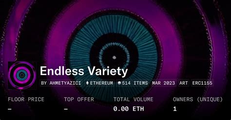 Endless Variety and Themes