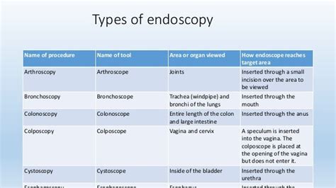 Endoscopy: Types, Uses, & What to Expect
