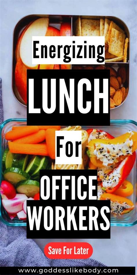 Energizing Lunch Options