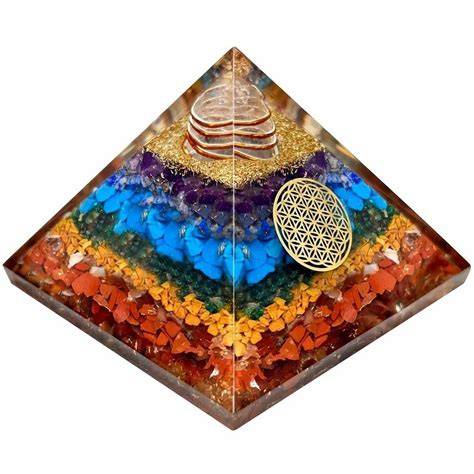 Energy Chakra Orgone Pyramid