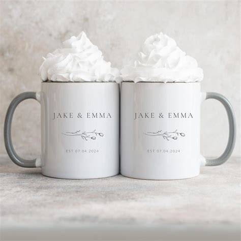 Engagement Gift Mug Comparison Table